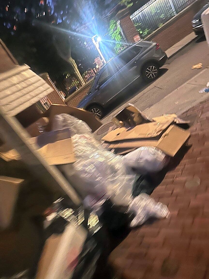 Image submitted with report