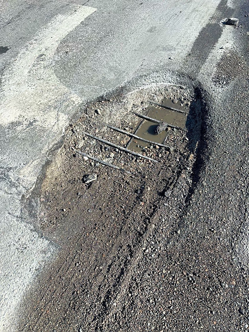 Image submitted with report