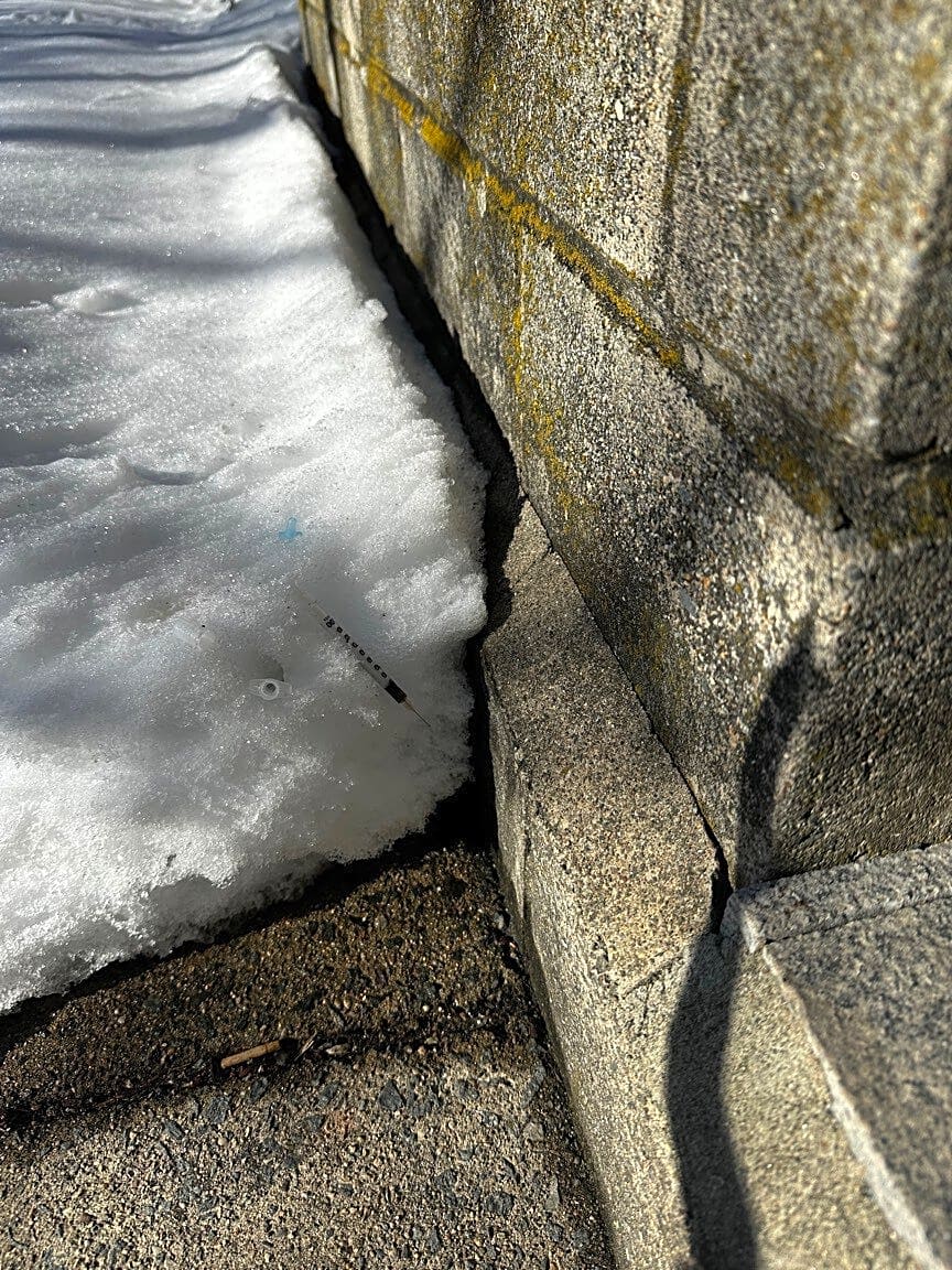 Image submitted with report