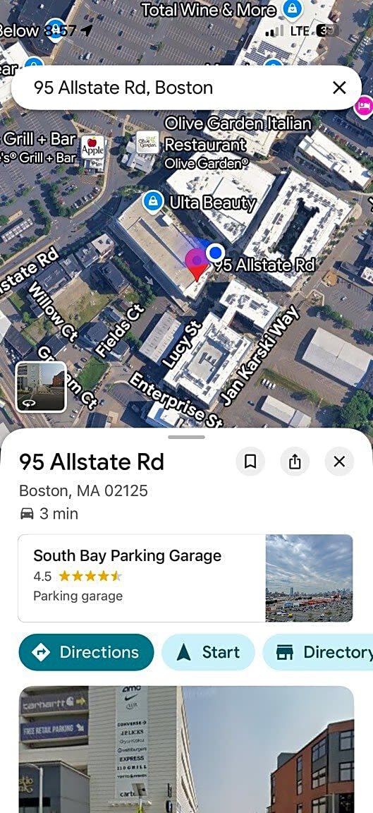 Image submitted with report