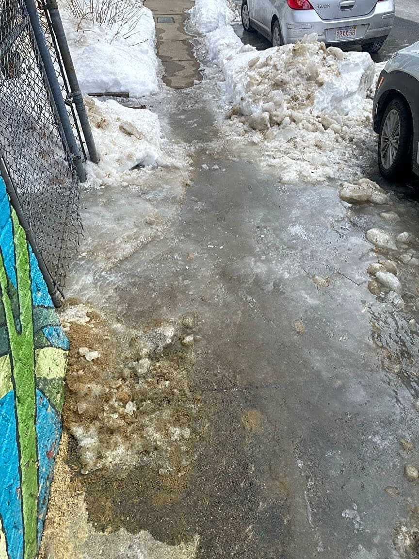 Image submitted with report