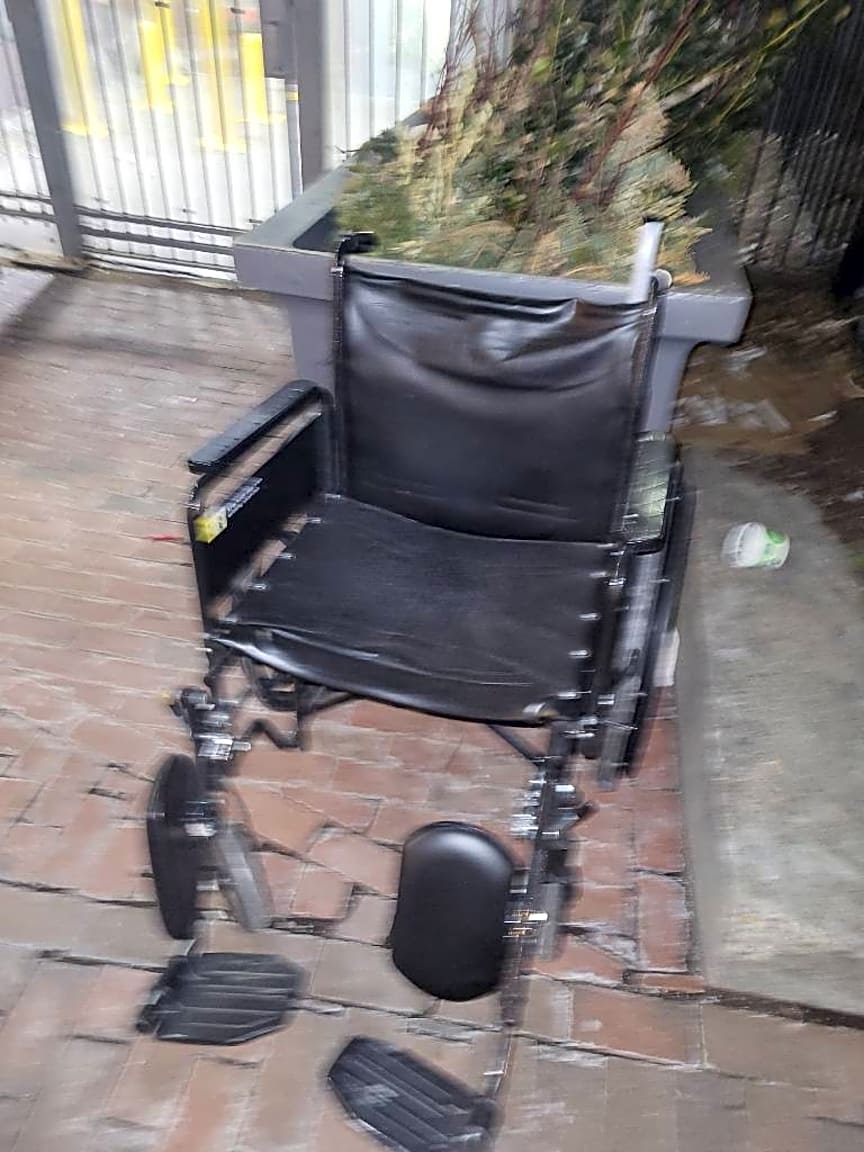 Image submitted with report