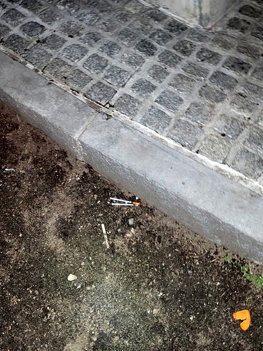 Image submitted with report