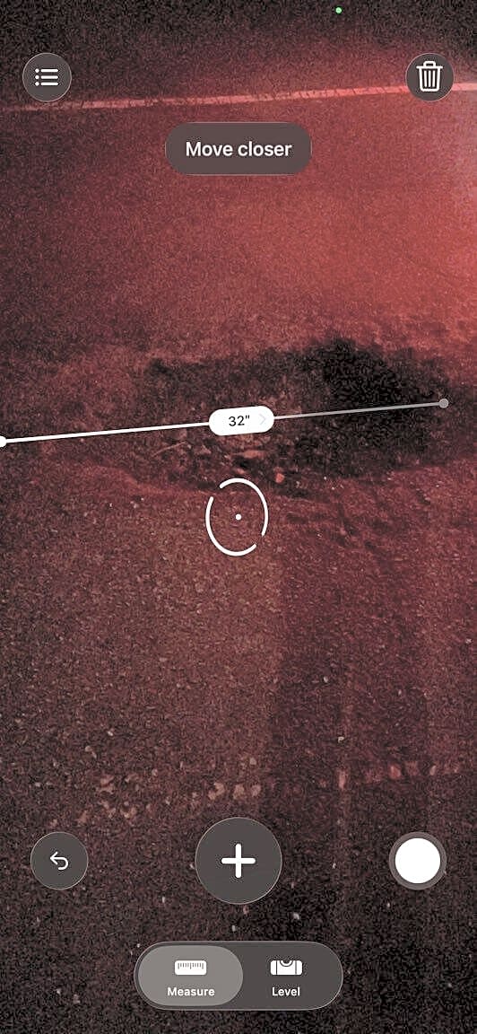 Image submitted with report