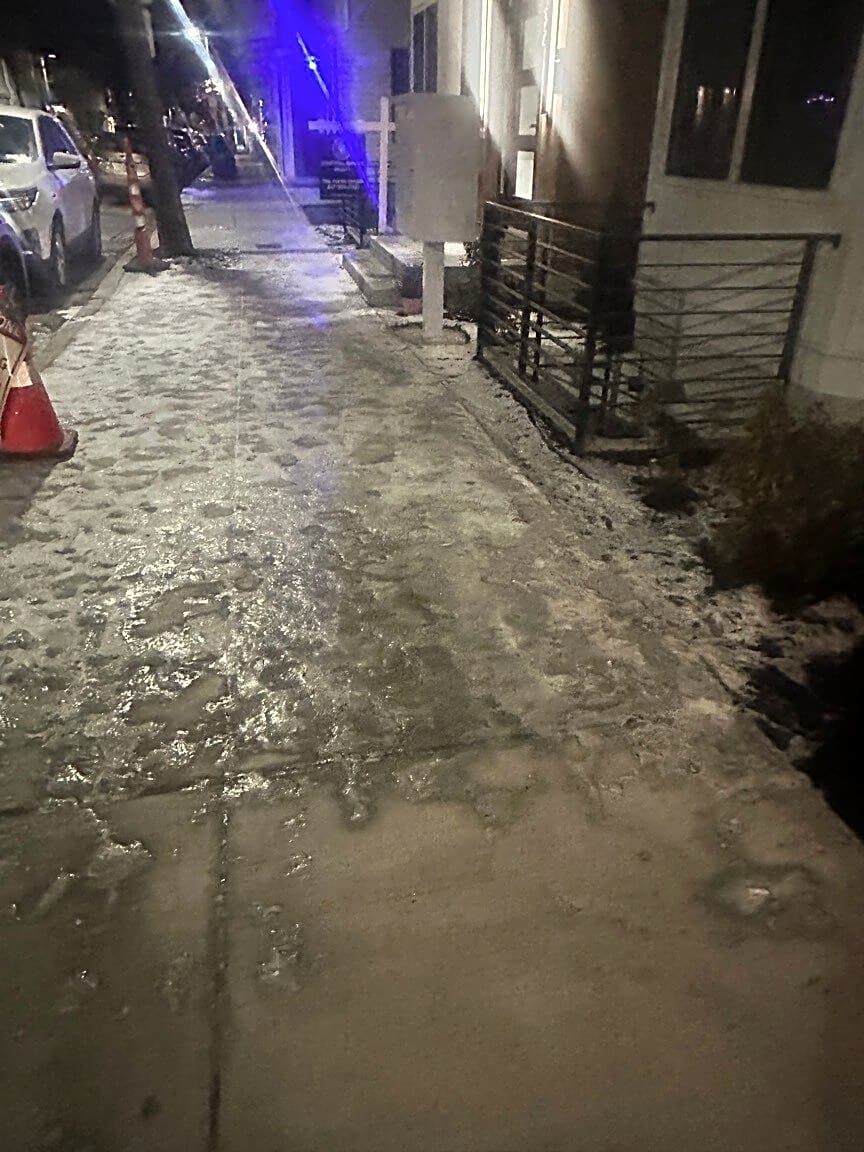 Image submitted with report