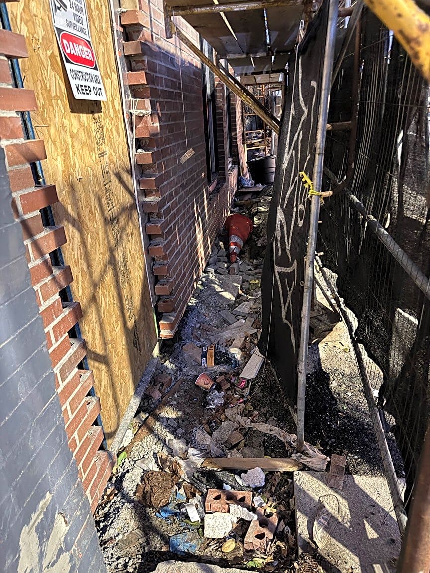 Image submitted with report