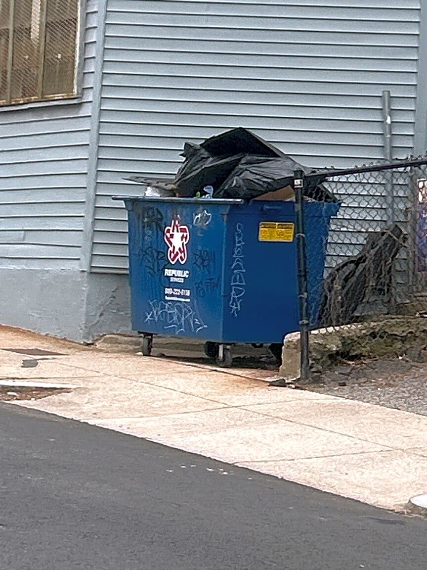 Image submitted with report