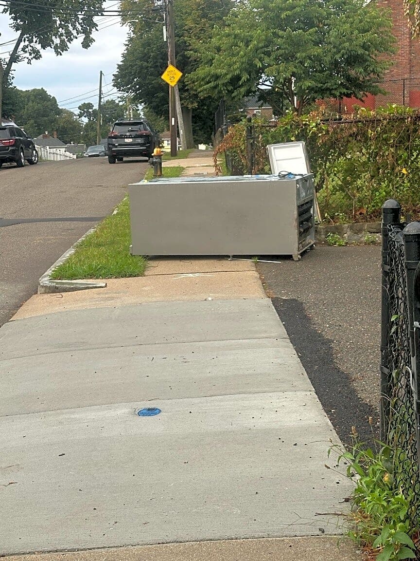 Image submitted with report