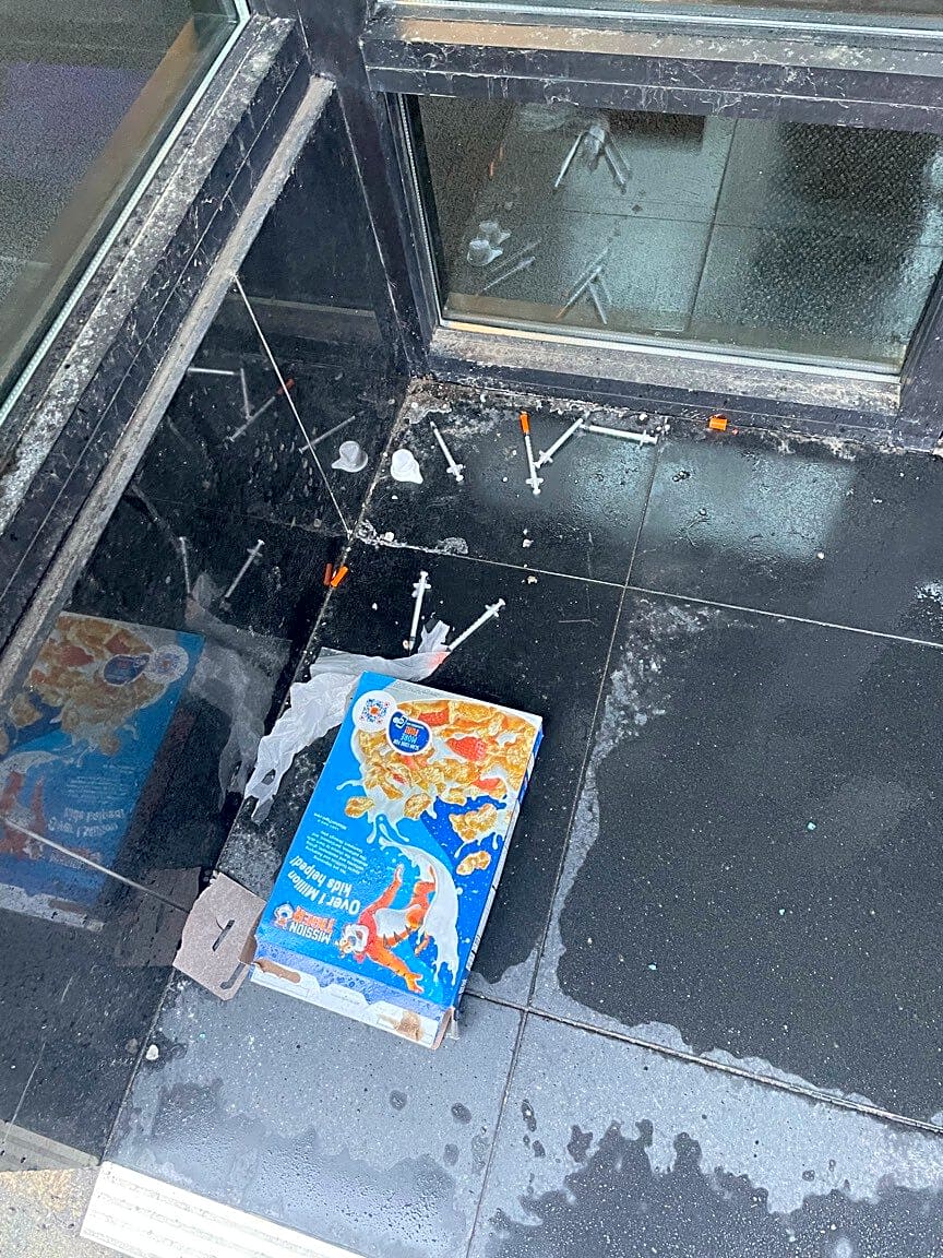 Image submitted with report