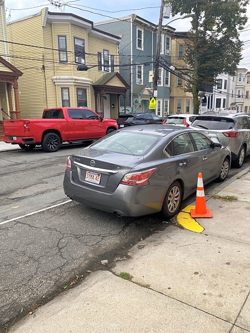 Image submitted with report