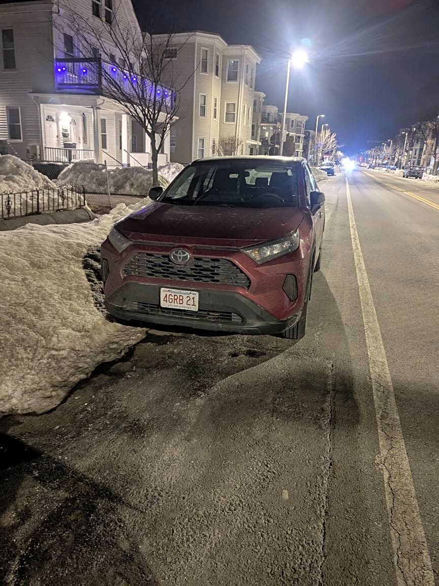 Image submitted with report