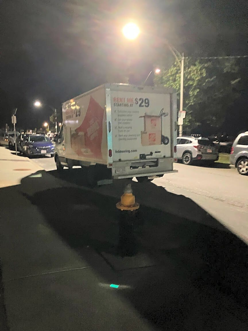 Image submitted with report