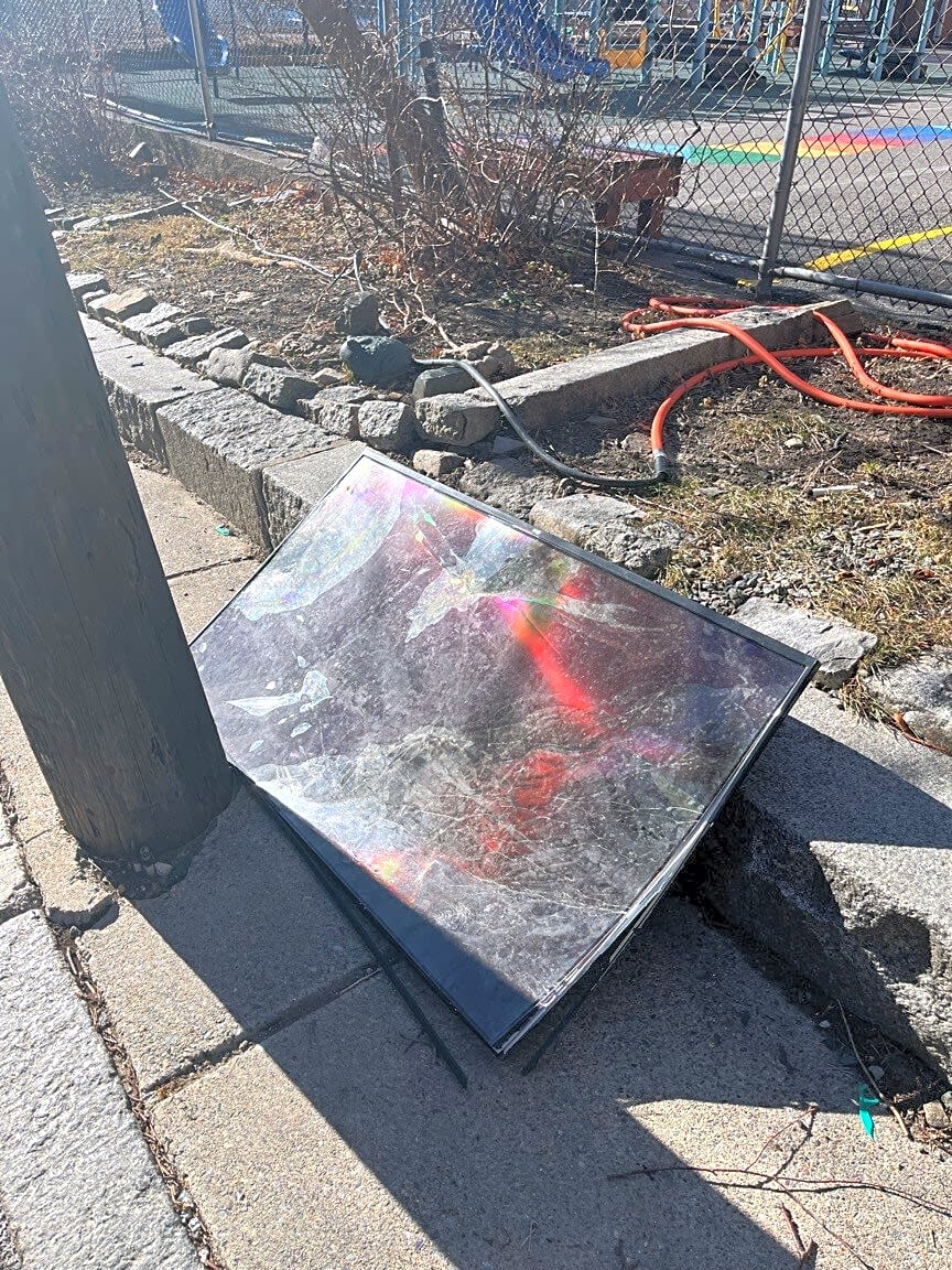 Image submitted with report