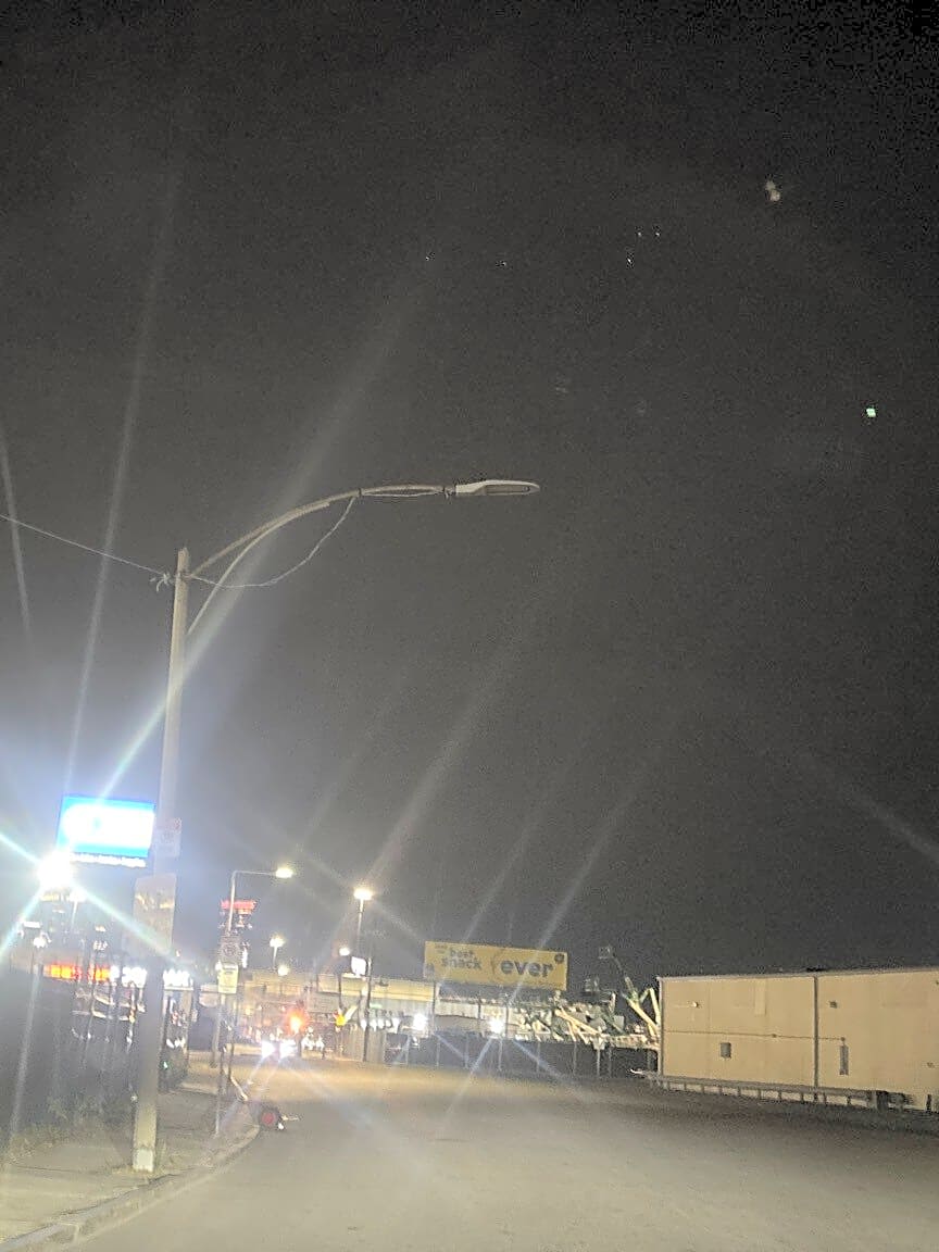 Image submitted with report