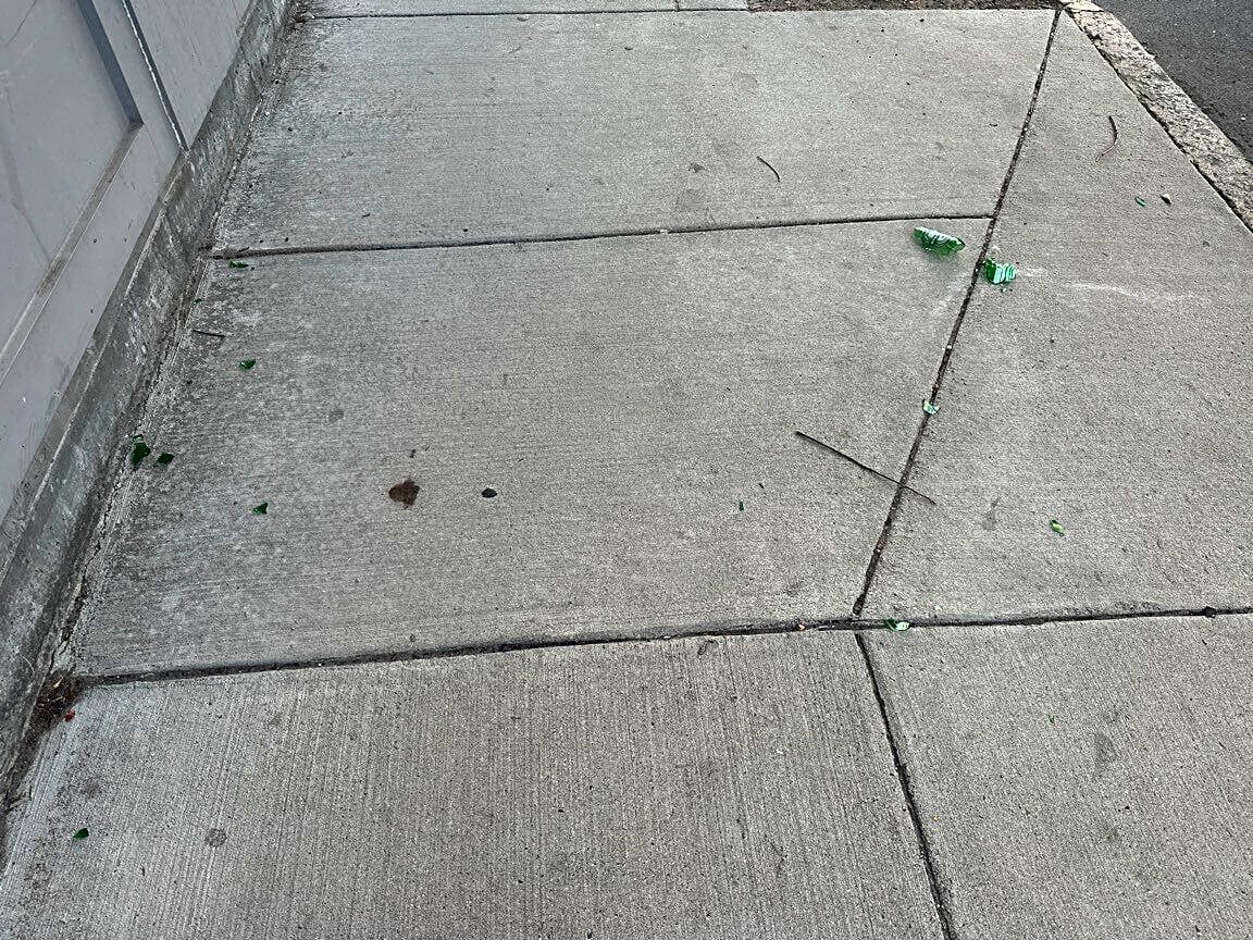 Image submitted with report