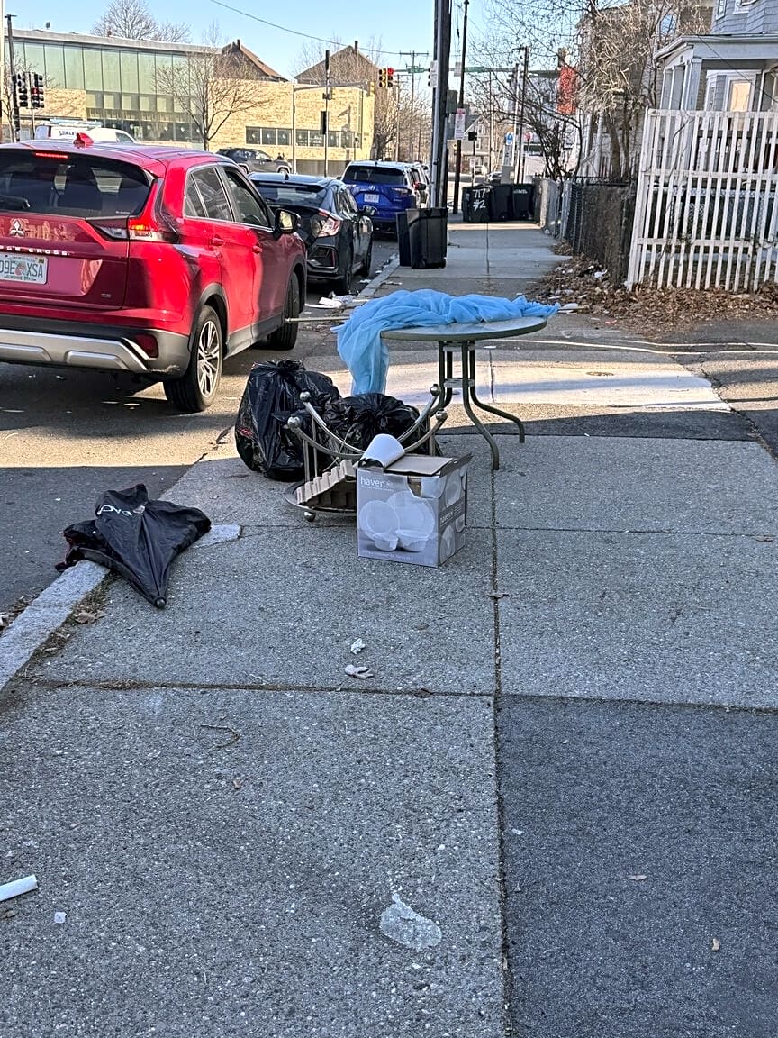 Image submitted with report