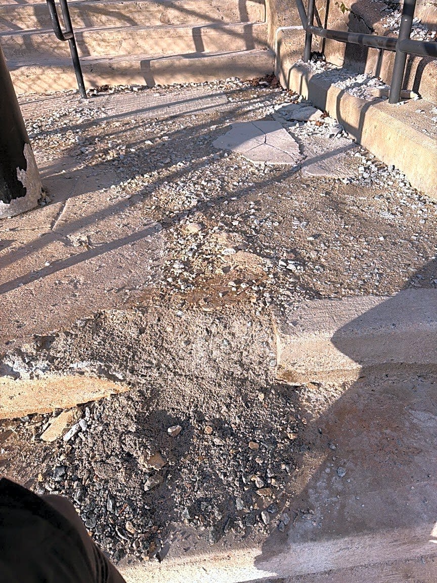 Image submitted with report