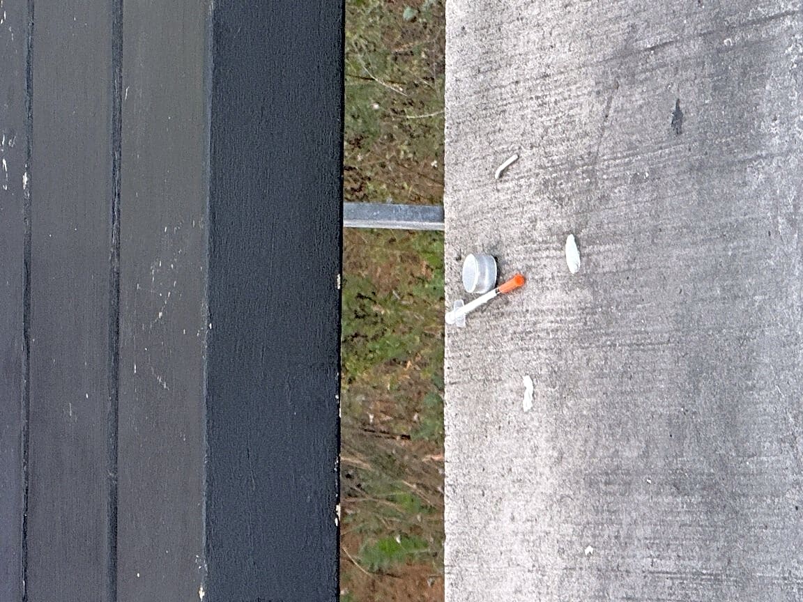 Image submitted with report