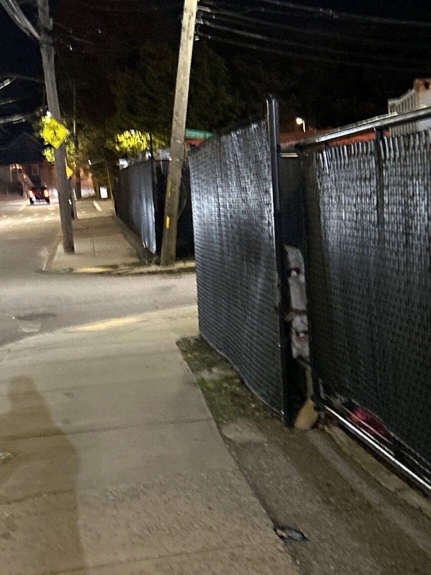 Image submitted with report