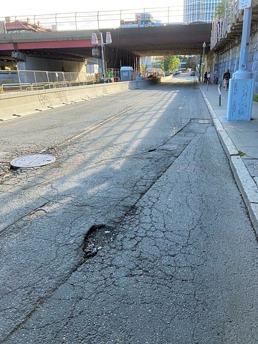 Image submitted with report