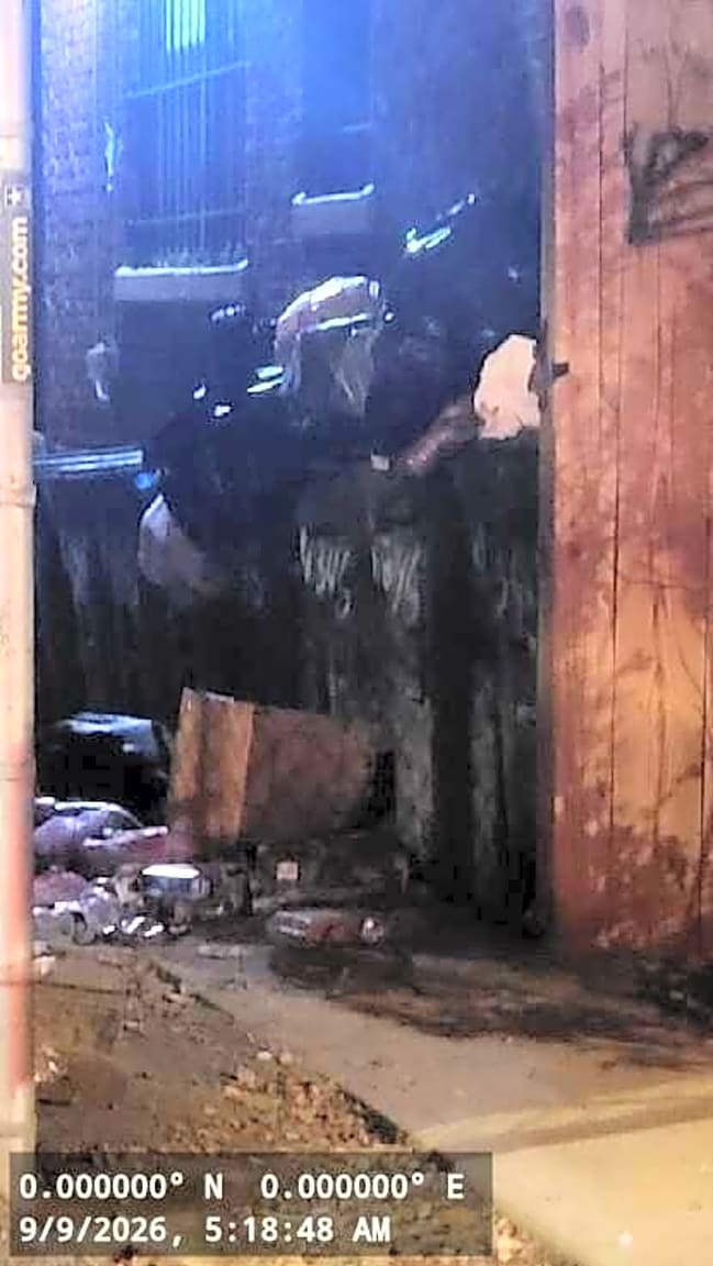 Image submitted with report