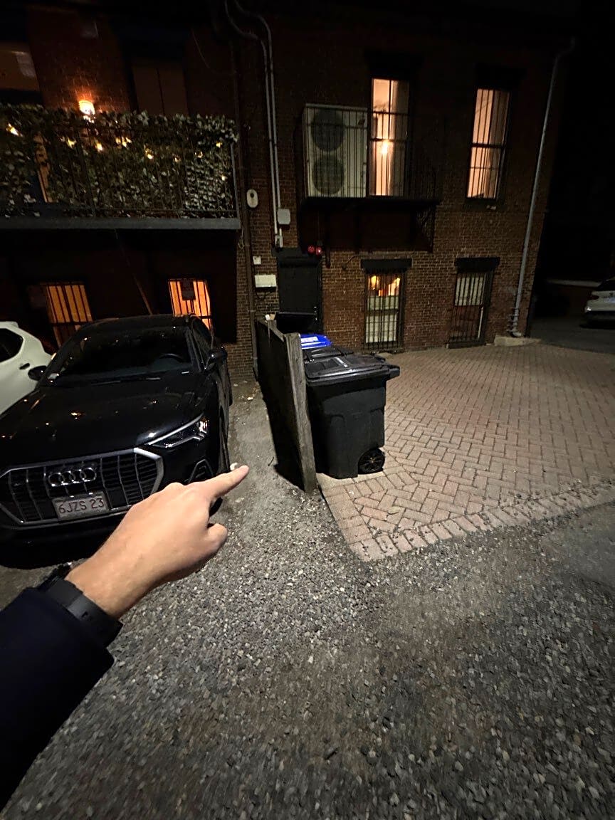 Image submitted with report