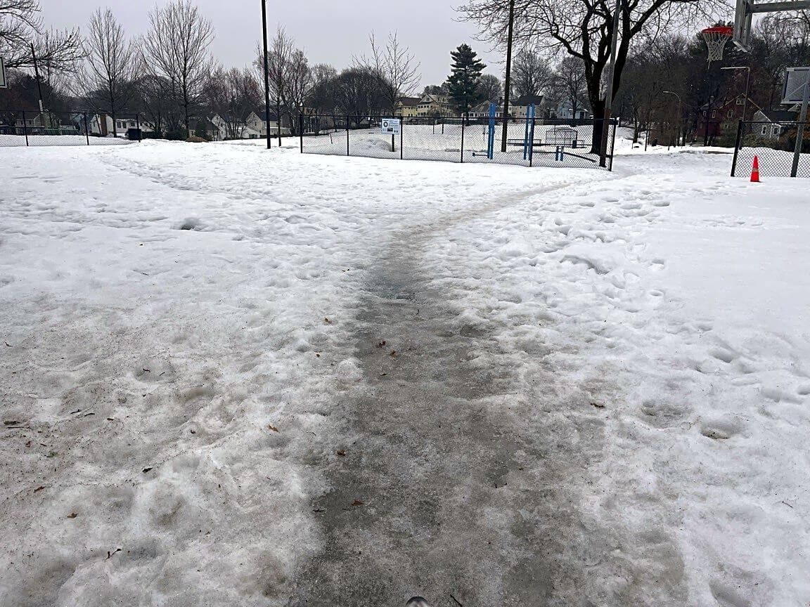 Image submitted with report