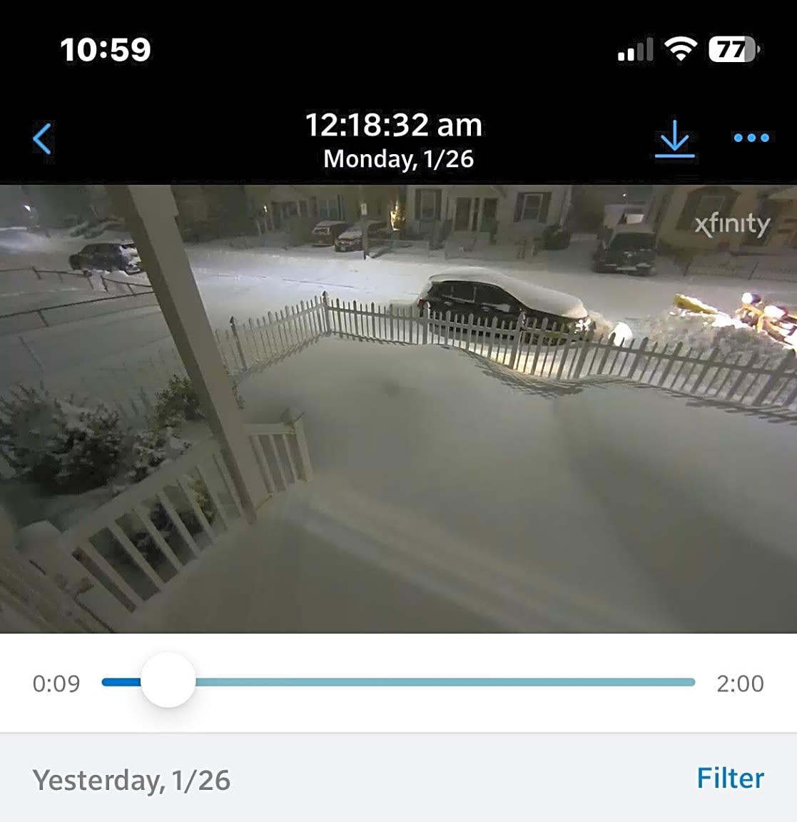 Image submitted with report