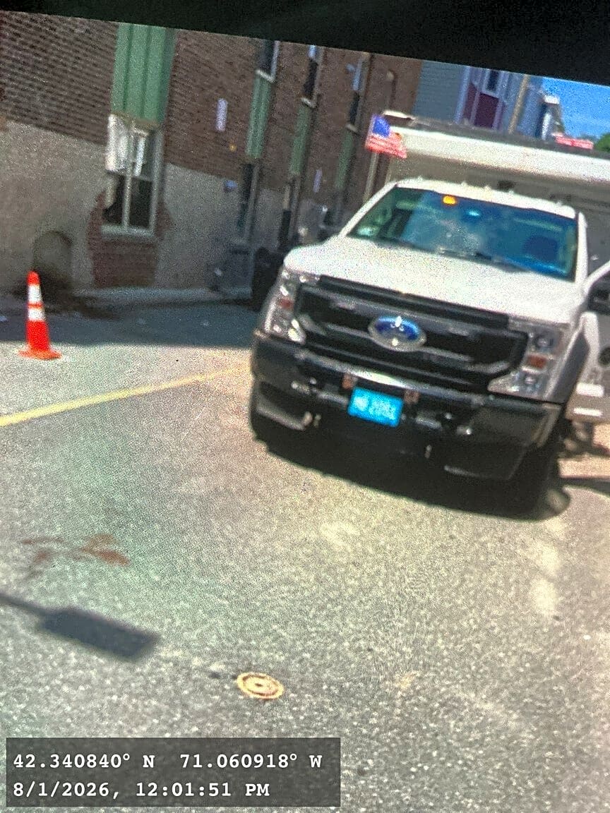 Image submitted with report