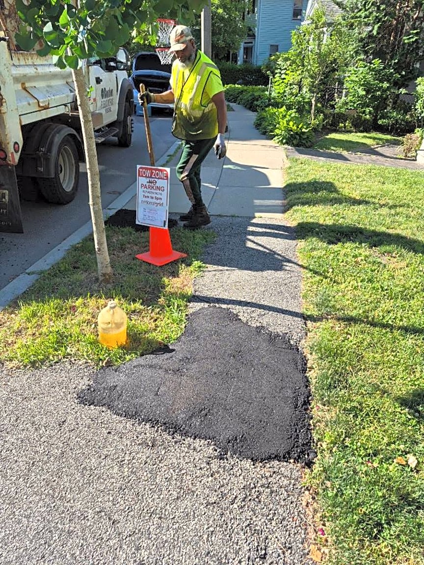 Image submitted with report