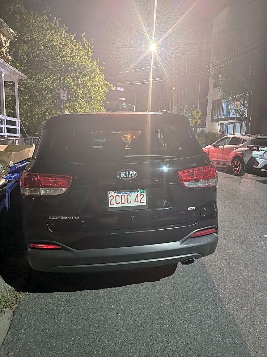 Image submitted with report