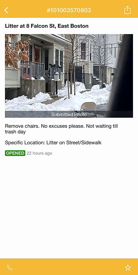 Image submitted with report