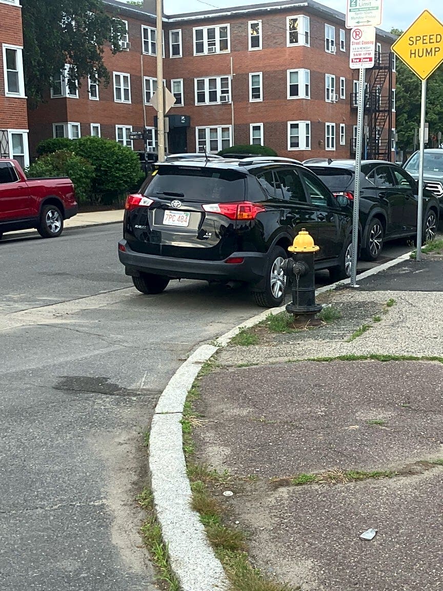 Image submitted with report