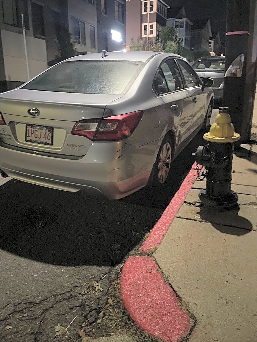 Image submitted with report