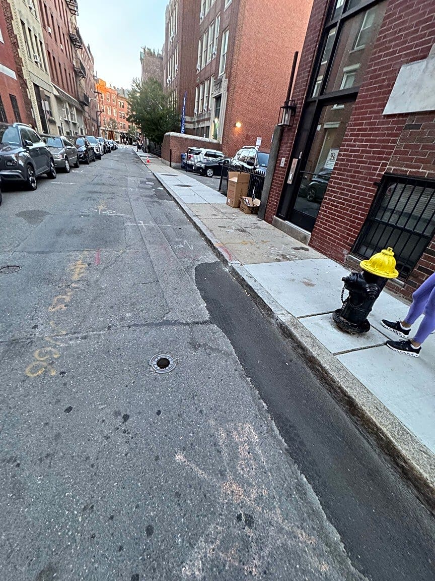 Image submitted with report