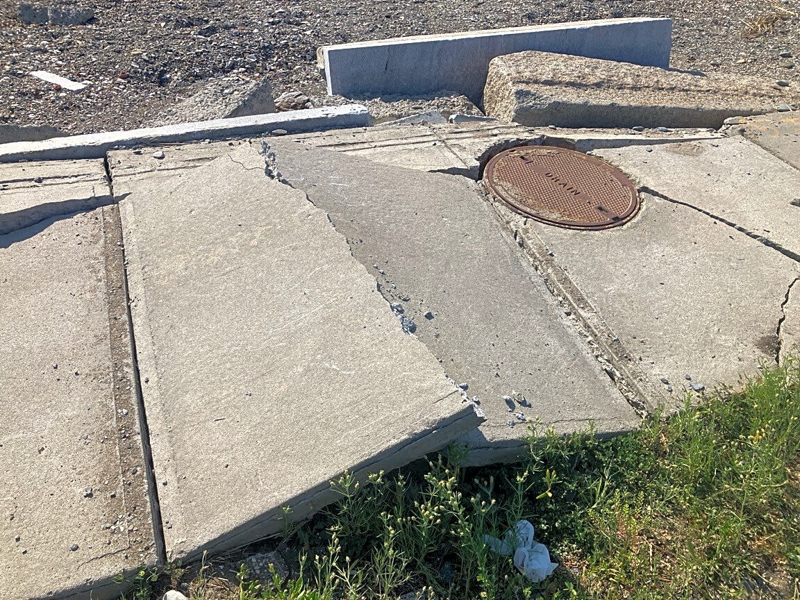 Image submitted with report