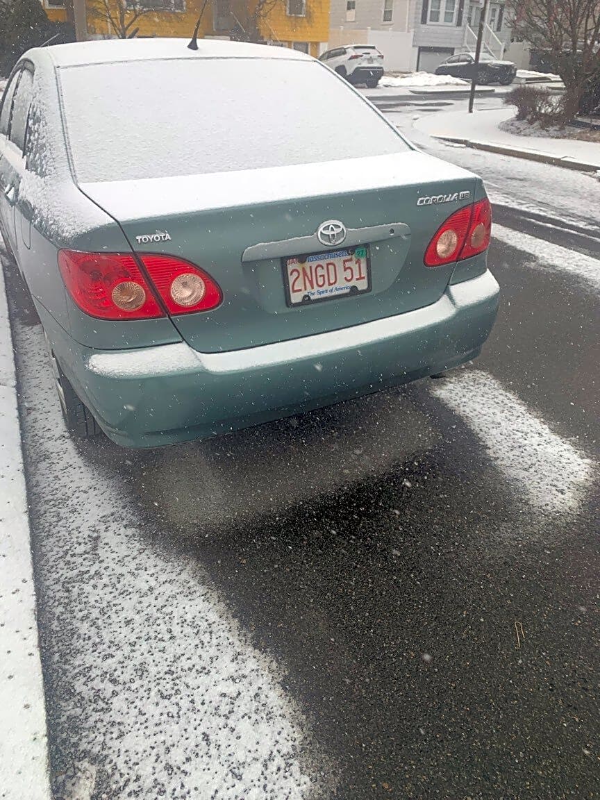 Image submitted with report