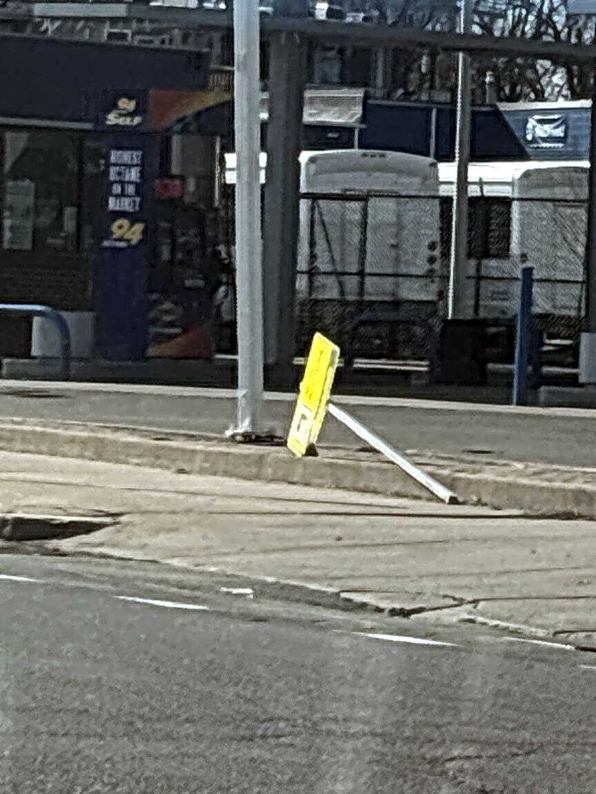 Image submitted with report