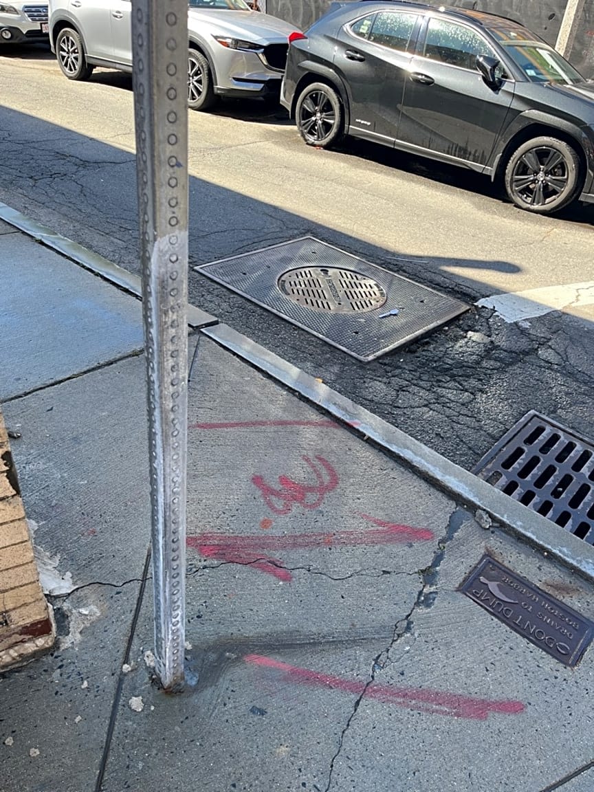 Image submitted with report