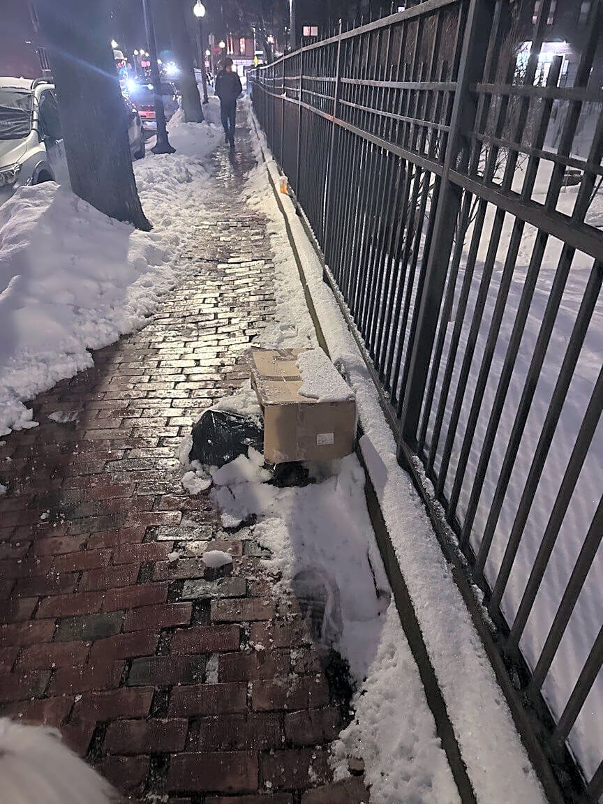 Image submitted with report