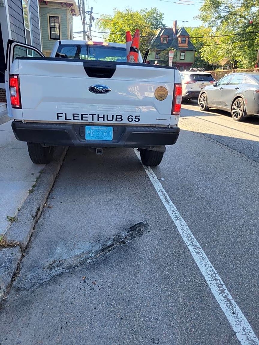 Image submitted with report