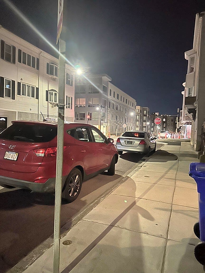 Image submitted with report