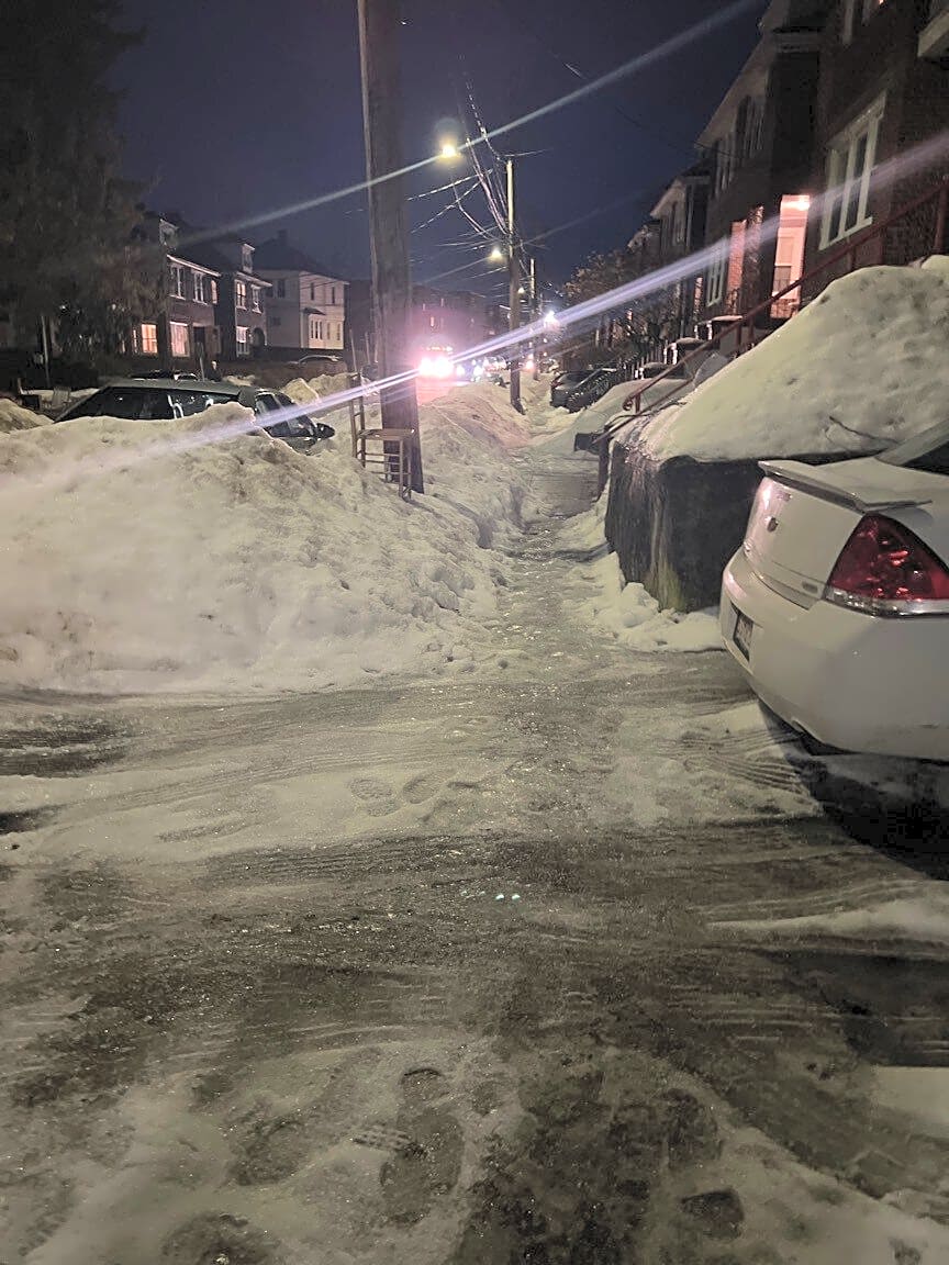 Image submitted with report