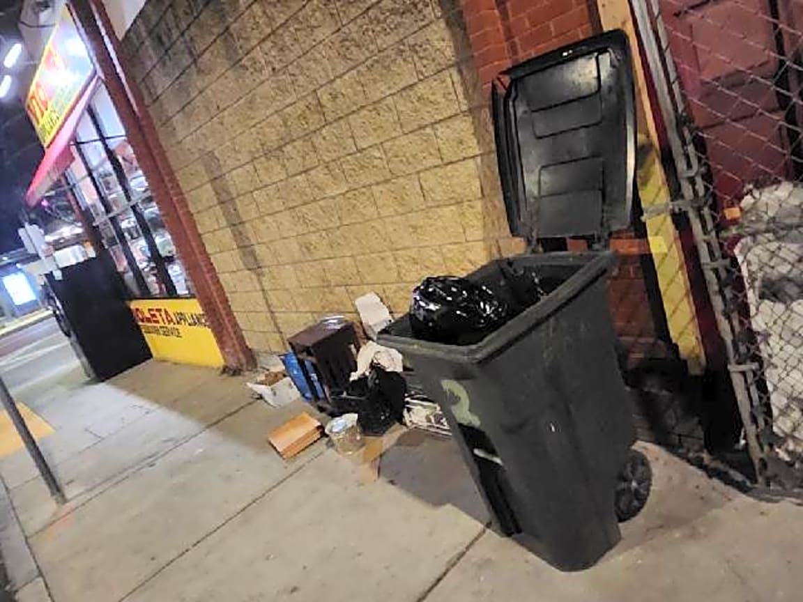 Image submitted with report