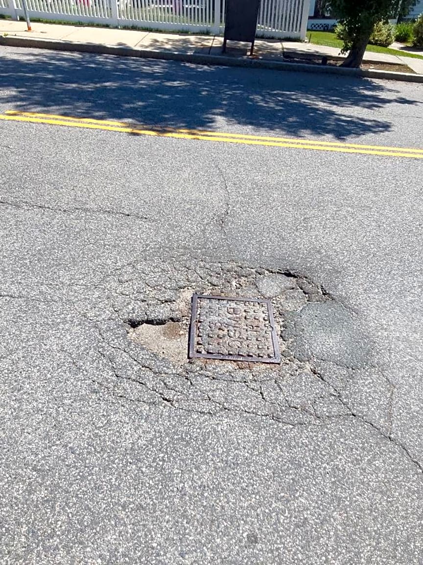 Image submitted with report