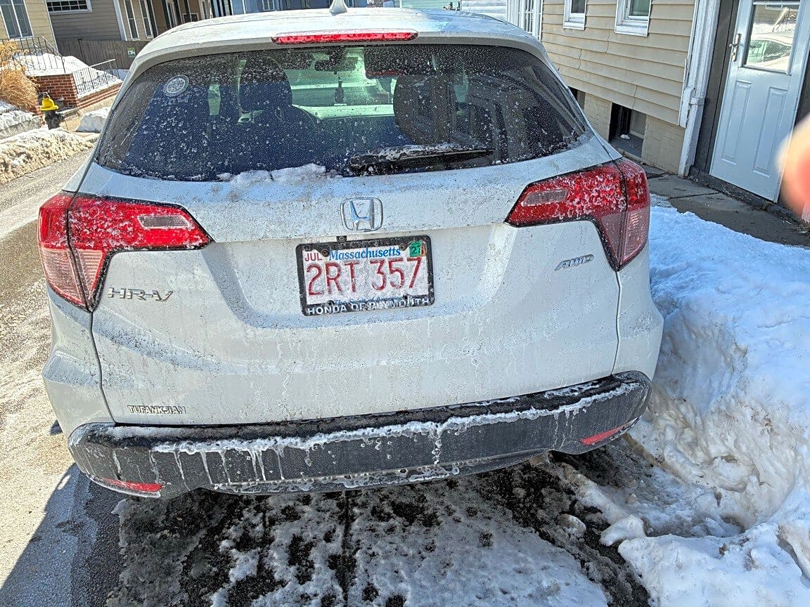 Image submitted with report