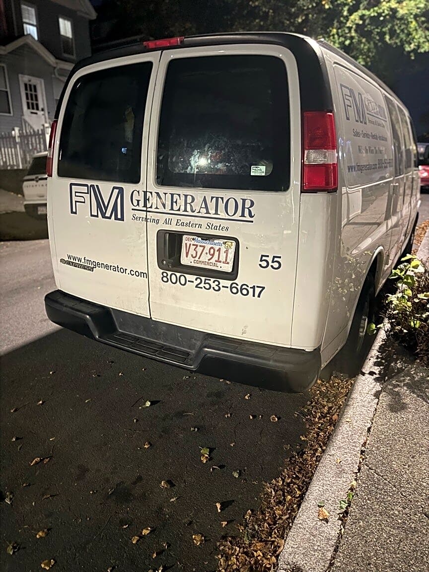 Image submitted with report