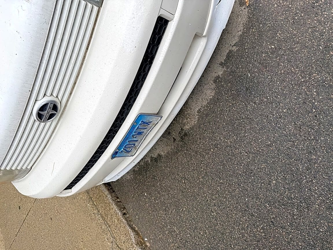 Image submitted with report