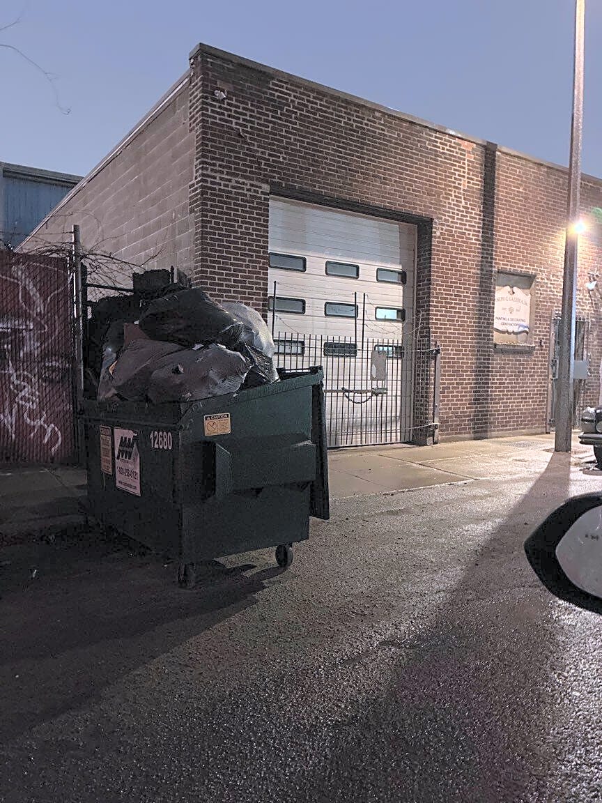 Image submitted with report