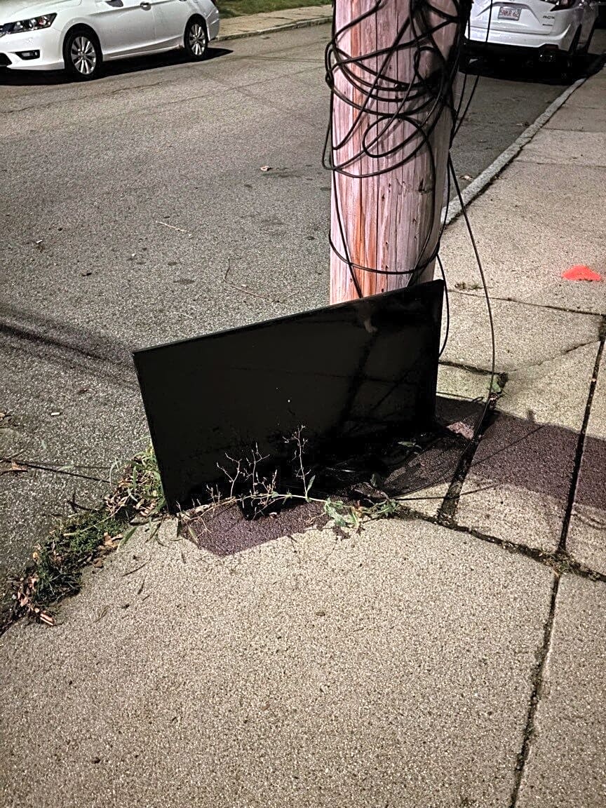 Image submitted with report